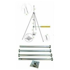 Set İ-500 12 v Rüzgar Türbini + Şarj Kontrol Cihazı + Direk Seti Full Set