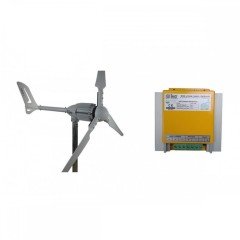Set İ-1000W 24V Rüzgar Türbini + Hibrit Şarj Kontrol Cihazı