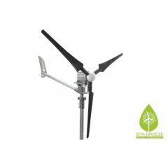 Set İ-2000W 48V Windsafe Korumalı Rüzgar Türbini + Hibrit Şarj Kontrol Cihazı