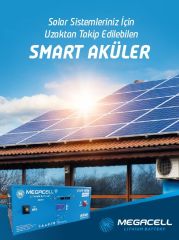 MEGACELL LiFePO4 51.2V 200Ah Lityum Demir Fosfat Akü