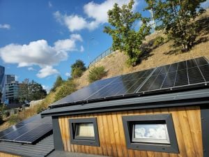 Trigon 550 W Half Cut panel