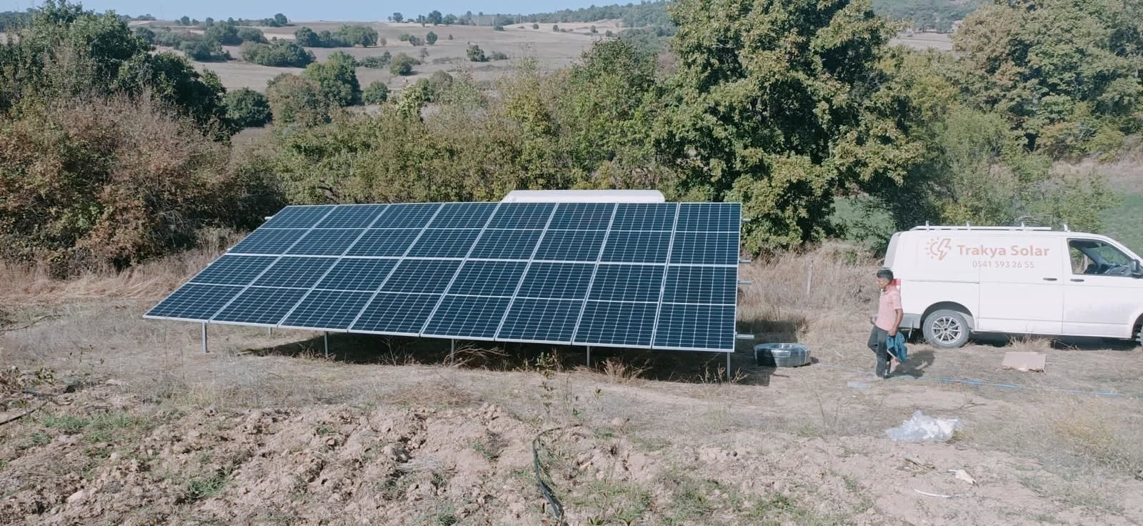 Kırklareli Kofçaz 7,5 HP Sulama sistemi