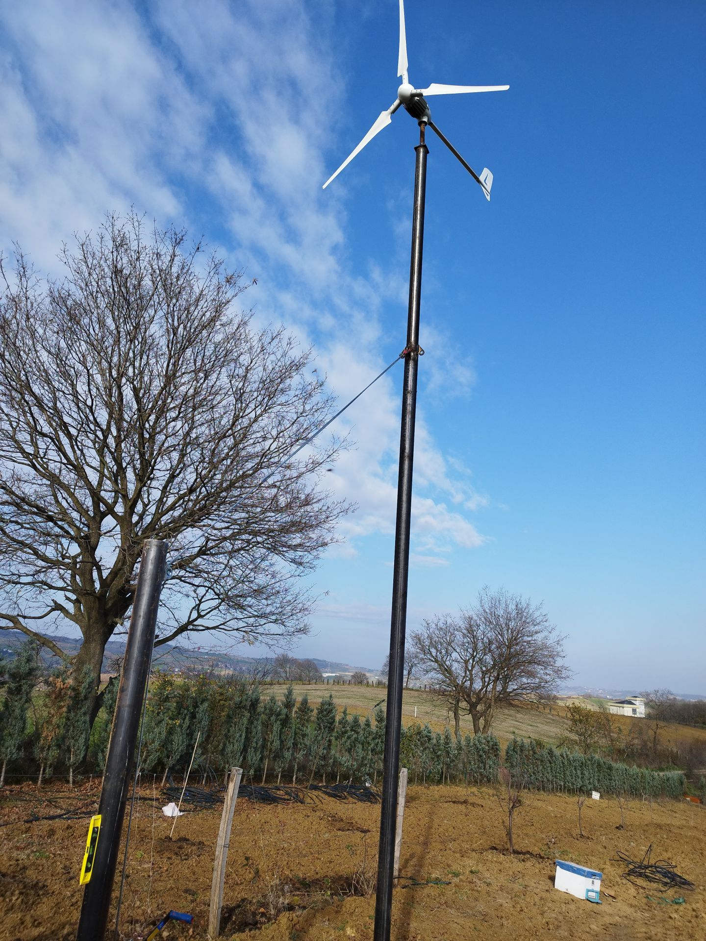 Kandıra 1 kw 24 v Rüzgar türbini