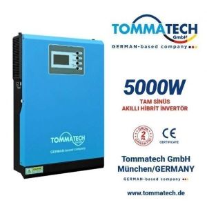 Tommatech New 5K 48V 5000VA/ 5000W Mppt Tam Sinüs Akıllı İnvertör