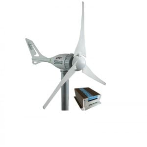 Set İ-500 12 v Rüzgar Türbini + Hibrit Şarj Kontrol Cihazı(Kopya)
