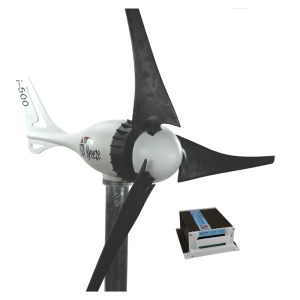 Set İ-500 12 v Rüzgar Türbini + Hibrit Şarj Kontrol Cihazı(Kopya)