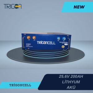 24V 200 AH LifePO4 Trigoncell Akü ( 25,6 V 200 AH)