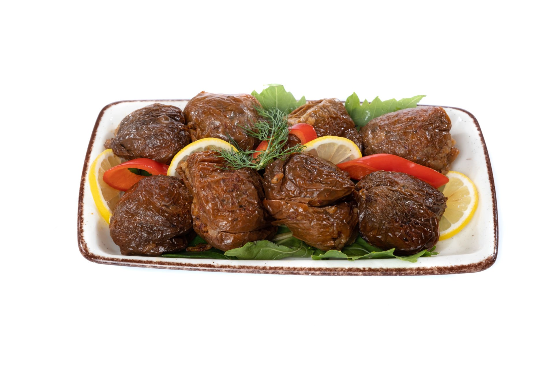 Kuru Patlıcan Biber Dolması (750 gr)