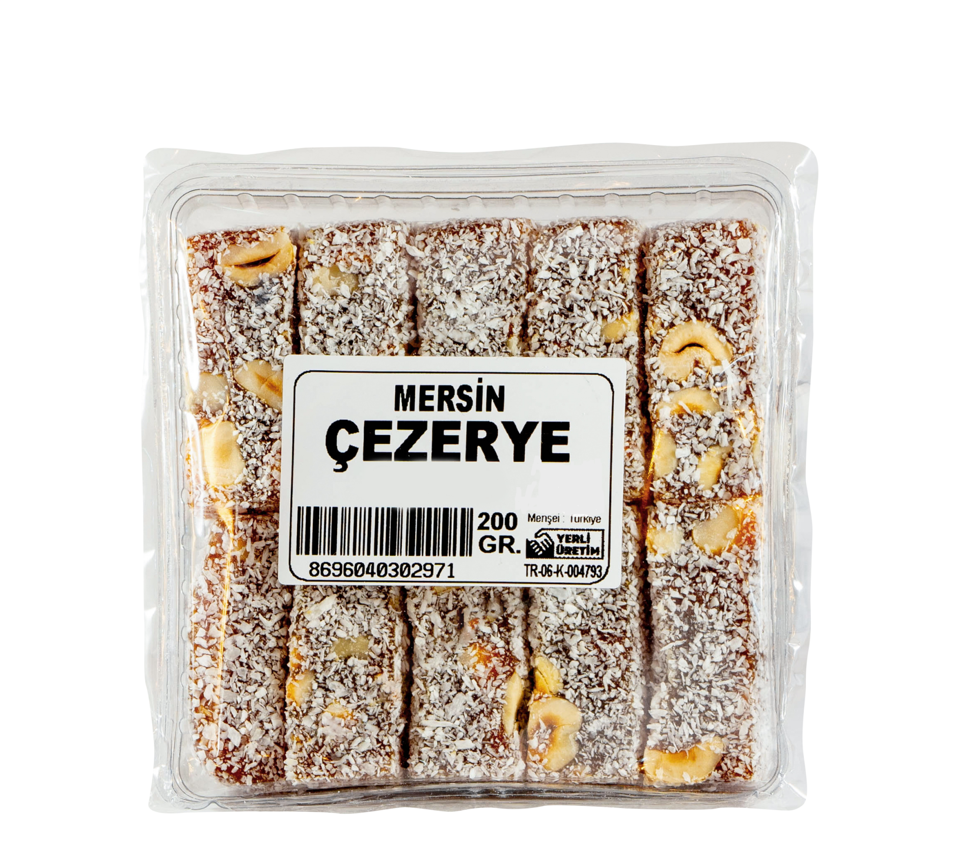 MERSİN CEZERYE FINDIKLI (200 GR )