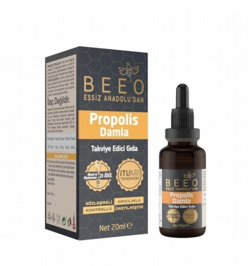 Propolis Özütü Etanol Çözünür (20 ml)