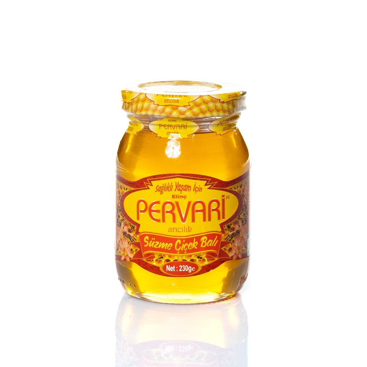 Pervari Süzme Çiçek Balı (230 gr)