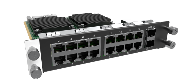 H_16*RJ45+2*Fiber sending card