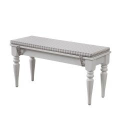 White Bench Gri Minder