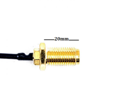 IPEX  SMA Kablo ; IPEX/dişi - SMA/dişi (23mm) , 1.13 kablo