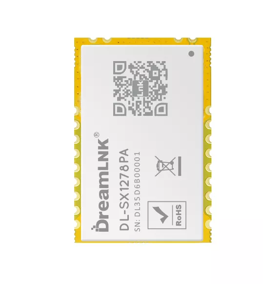 DL-SX1278PA, 433MHz SX1278 High Power Wireless LoRa Module with PA & LNA (433/470Mhz)