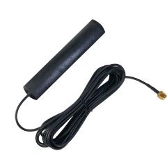 MRTK-Q7027M03, LTE / 4G Anten , 3dBi, SMA/Erkek , 3m RG174, Yapışkanlı Bant ile