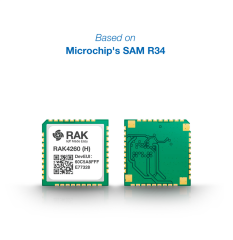 RAK4260 ATSAMR34 Module for LoRaWAN