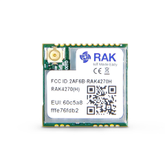 RAK4270 STM32L071 SX1262 Module for LoRaWAN