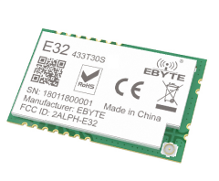 E32-433T30S -V8, 433MHz LoRa Modül , SX1278, 30dBm, 8km, UART, SMD