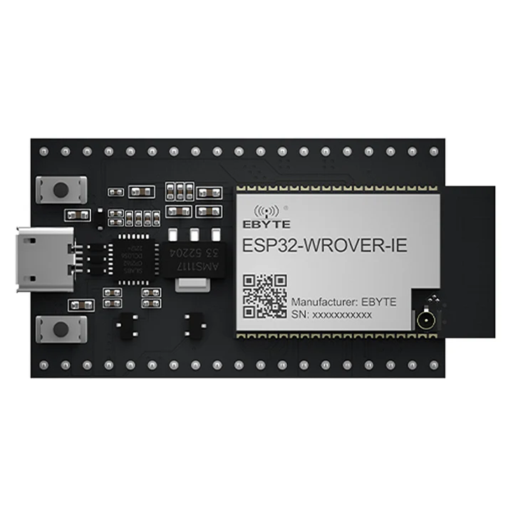 ESP32-WROVER-IE-TB , USB Interface 2.4~2.5GHz Support IEEE802.11b/g/n