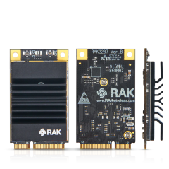 RAK2287 Gateway Concentrator Module for LoRaWAN, SX1302 LoRa core (SPI or USB, GPS)