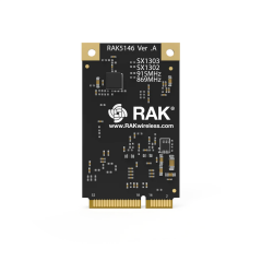 RAK5146 Gateway Concentrator Module for LoRaWAN, SX1303 LoRa Core (SPI or USB, GPS, LBT)