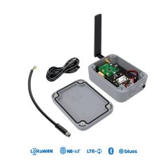Blues.ONE - LTE-M NB-IoT GSM LoRaWAN Device based on nRF52840, SX1262 and Blues.IO Notecard. Arduino compatible