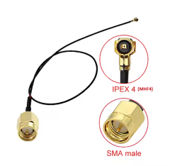 MHF4 SMA Kablo;  MHF4/f  - SMA/m , 1.13 kablo