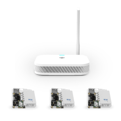 Indoor Environment Monitoring Kit , Air Quality Monitoring kit with a Gateway for LoRaWAN
