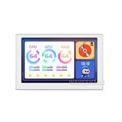 5/7 Inch USB Monitor, PC Case Secondary Screen / Desktop RGB Ambient Screen, IPS Panel, 800×480 / 1024×600 Resolution