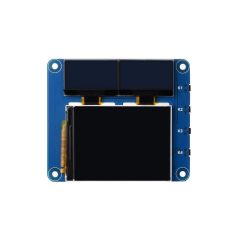 Raspberry Pi OLED/LCD HAT, Onboard 2inch IPS LCD Main Screen and Dual 0.96inch Blue OLED Secondary Screens