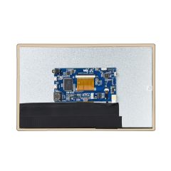 10.1inch QLED Quantum Dot Display, Capacitive Touch, 1280×720, G+G Toughened Glass Panel, Various Systems Support