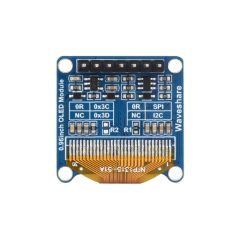 0.96inch OLED Display Module, 128×64 Resolution, SPI / I2C Communication
