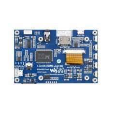 4.3inch Capacitive Touch Screen LCD (B), 800×480, HDMI, IPS, Various Devices & Systems Support