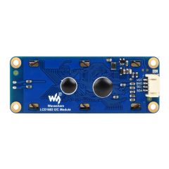 LCD1602 I2C Module, White color with blue background, 16x2 characters LCD, 3.3V/5V