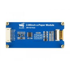 2.66inch E-Paper E-Ink Display Module (B), 296×152, Red / Black / White, SPI