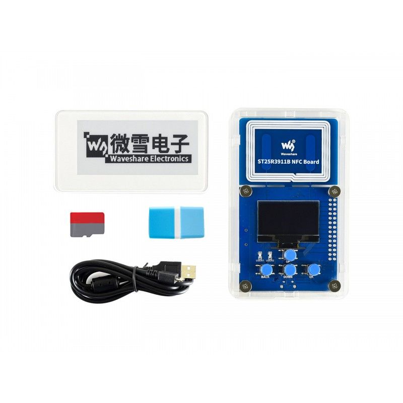 2.9inch NFC-Powered e-Paper Evaluation Kit, Wireless Powering & Data Transfer