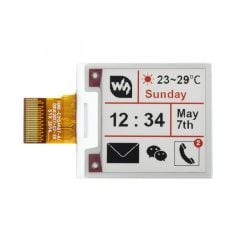 200x200, 1.54inch E-Ink raw display panel, three-color