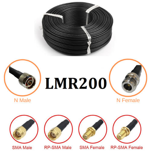 LMR200 Düşük Kayıplı Koaksiyel Kablo,,