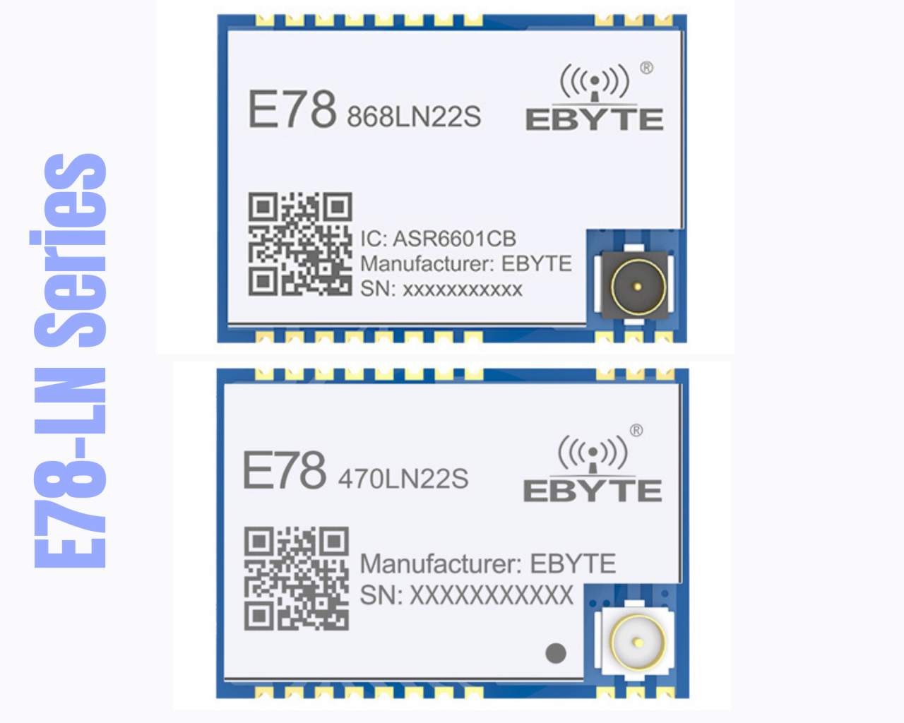 E78-LN Series, LoRaWAN module