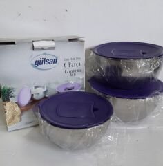 Gülsan Karıştırma Kabı 3lü set