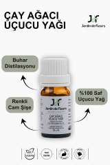 JdF Aromaterapi Çay Ağacı (Tea Tree) Uçucu Yağı 10 ml - %100 Saf