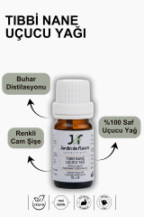 JdF Aromaterapi Tıbbi Nane (Peppermint) Uçucu Yağı 10 ml - %100 Saf