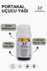 JdF Aromaterapi Tatlı Portakal (Sweet Orange) Uçucu Yağı 10 ml - %100 Saf
