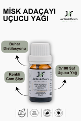 JdF Aromaterapi Misk Adaçayı (Clary Sage) Uçucu Yağı 10 ml - %100 Saf