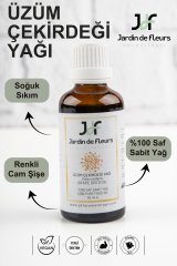 JdF Aromaterapi Üzüm Çekirdeği Yağı (Grape Seed Oil) 50 ml - %100 Saf