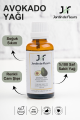 JdF Aromaterapi Avokado Yağı (Avocado Oil) 50 ml - %100 Saf