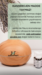 Jardin de Fleurs Ultrasonik Aromaterapi Difüzörü, Oda ve Hava Nemlendiricisi 440 ml