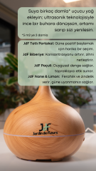 Jardin de Fleurs Ultrasonik Aromaterapi Difüzörü, Oda ve Hava Nemlendiricisi 440 ml