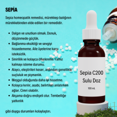 Sepia C200 Sulu Doz 100 mL